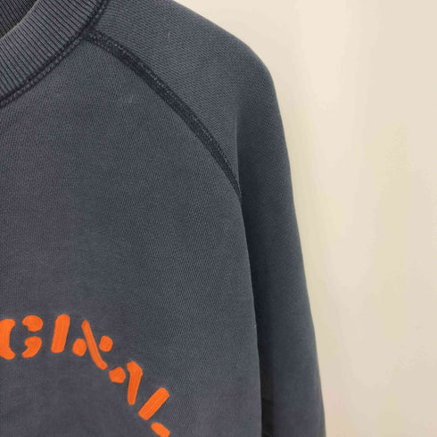 ギャップ Gap 90-00s OLD オールド フロントロゴ刺繍 クルーネックスウェット メンズ import:XL